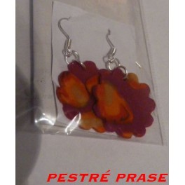 Fimo Fialové vykrajované placky