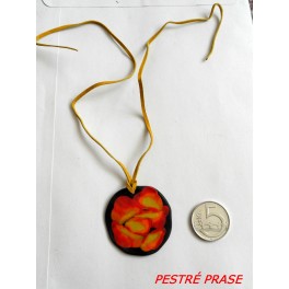 Fimo placka- řetízek