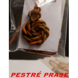 Fimo pletenec-řetízek